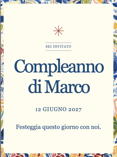 Invito digitale per anniversario di matrimonio: Brasile acquerello