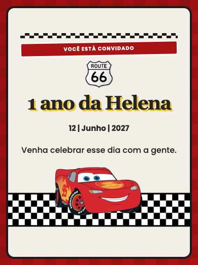 Carros · Relâmpago McQueen