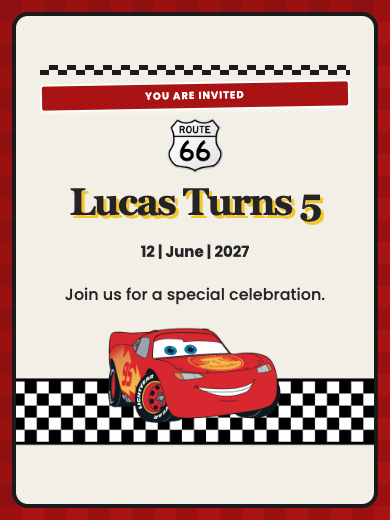 Cars · Lightning McQueen