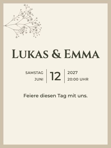 Digitale Einladung: Natürlich botanisch — Kirchliches Event