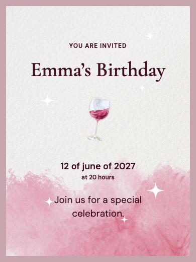 Wine Birthday