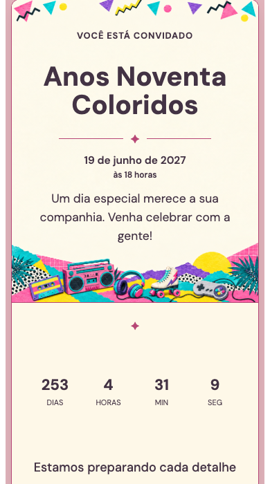 Miniatura do modelo Bunte Neunziger