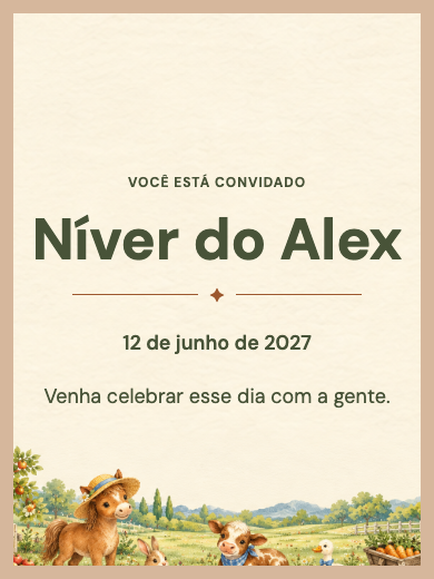 Fazendinha Menino dos Cavalinhos