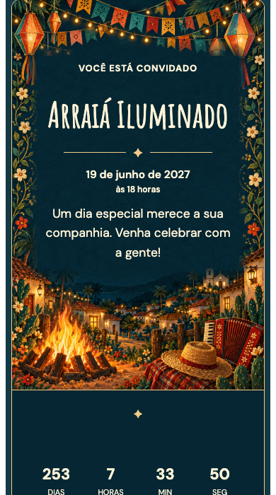 Miniatura do modelo Leuchtendes brasilianisches Junifest