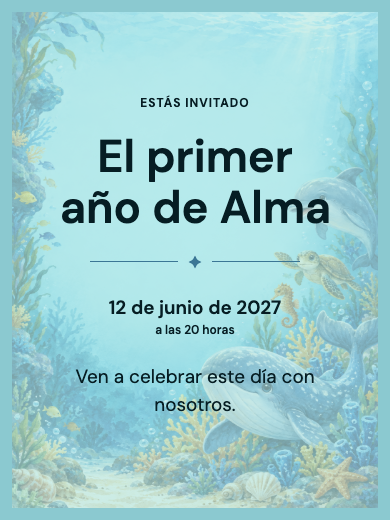 Fondo del Mar Niño Delfines