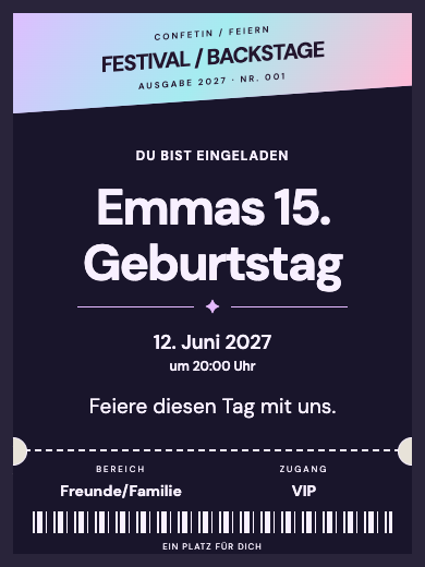 Festival-Ticket