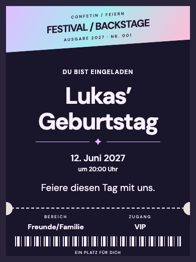 Festival-Ticket