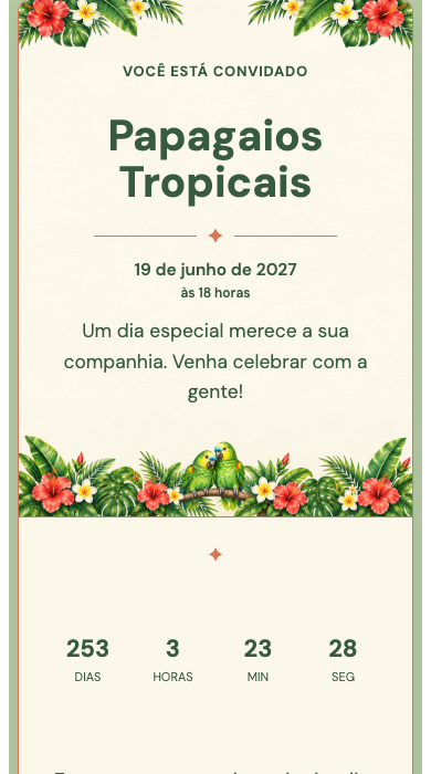 Miniatura do modelo Tropische Papageien