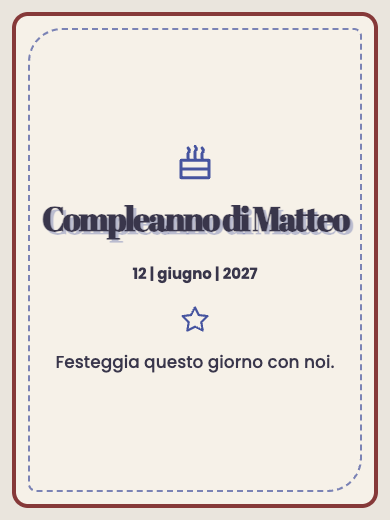 Invito digitale di compleanno: Scegli il tuo colore