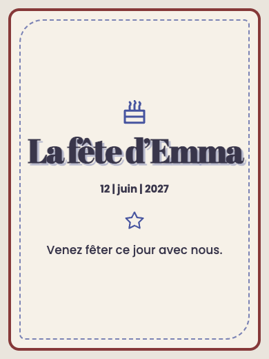 Invitation numérique: Choisissez votre couleur — Fête lingerie