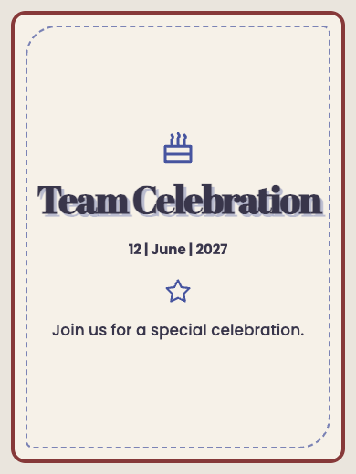 Digital invitation: Choose Your Color — Corporate event
