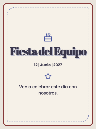 Invitación digital: Elige tu Color — Fiestas de empresa