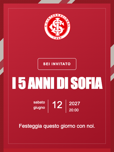 Invito digitale di compleanno: Internacional
