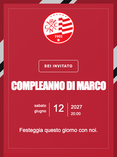Invito digitale: Náutico — Calcio