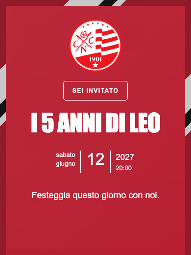 Invito digitale di compleanno: Náutico