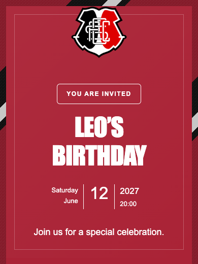 Santa Cruz online invitation