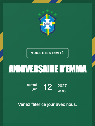 Équipe nationale · Brésil