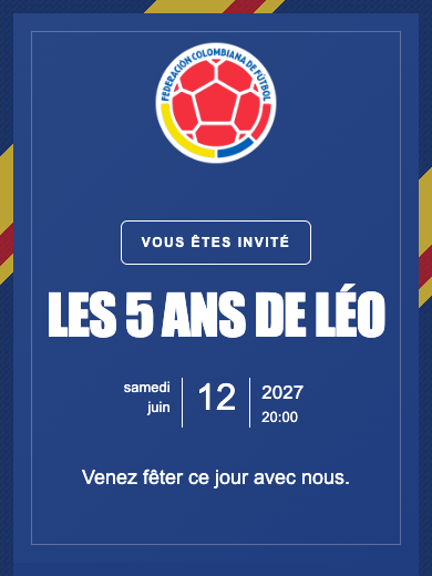 Équipe nationale · Colombie