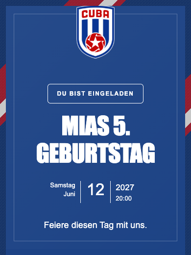 Nationalteam · Kuba