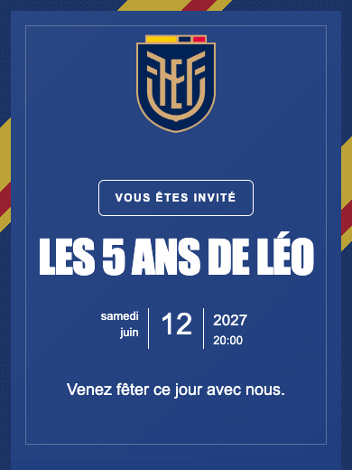 Équipe nationale · Équateur