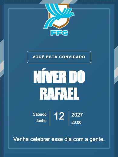 Convite online Seleção Guatemala