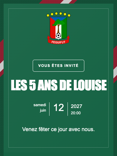 Équipe nationale · Guinée équatoriale
