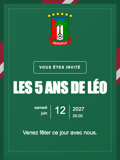 Équipe nationale · Guinée équatoriale