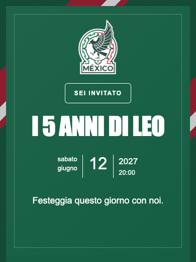 Nazionale · Messico