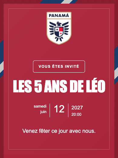 Équipe nationale · Panama