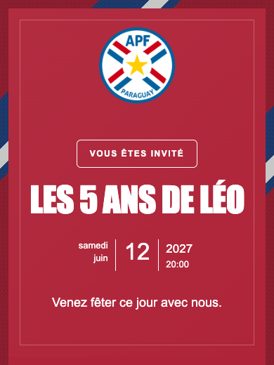 Équipe nationale · Paraguay