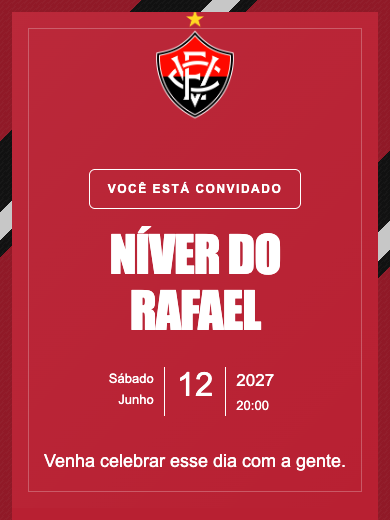 Convite online Vitória