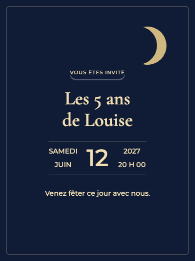 Nuit étoilée