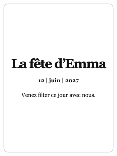 Invitation numérique: Invitation simple — Fête lingerie