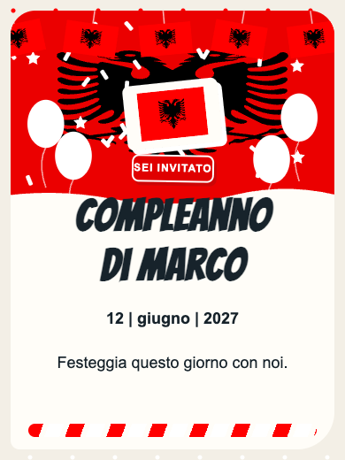 Invito digitale: Albania — Paesi