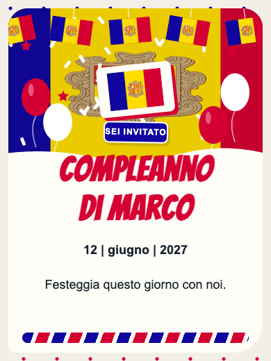 Invito digitale: Andorra — Paesi