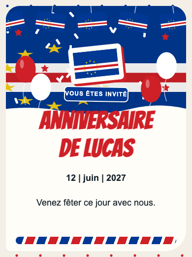 Invitation numérique: Cap-Vert — Pays