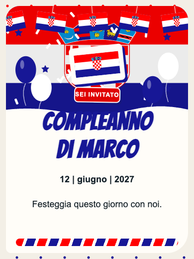 Invito digitale: Croazia — Paesi