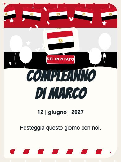 Invito digitale: Egitto — Paesi
