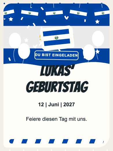 Digitale Einladung: El Salvador — Länder