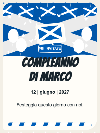 Invito digitale: Scozia — Paesi