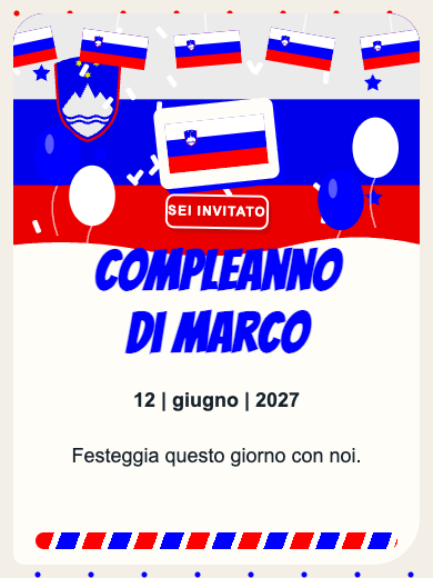 Invito digitale: Slovenia — Paesi