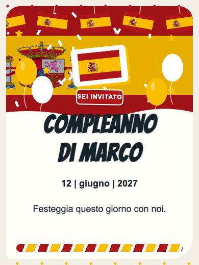 Invito digitale: Spagna — Paesi