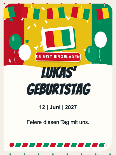 Digitale Einladung: Guinea — Länder