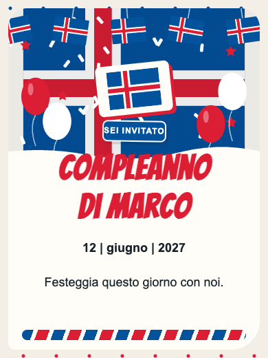 Invito digitale: Islanda — Paesi