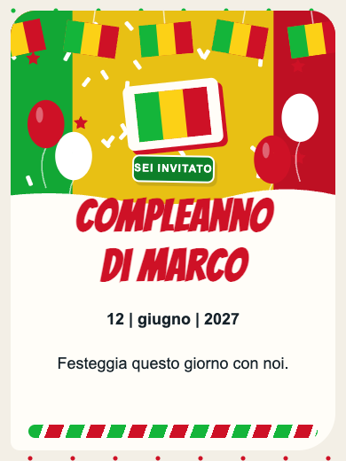 Invito digitale: Mali — Paesi