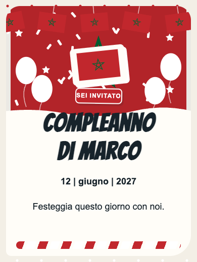 Invito digitale: Marocco — Paesi