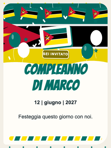 Invito digitale: Mozambico — Paesi