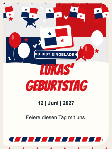 Digitale Einladung: Panama — Länder