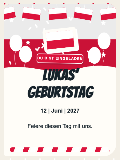 Digitale Einladung: Polen — Länder