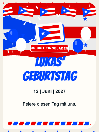 Digitale Einladung: Puerto Rico — Länder